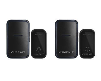 Dzwonek bezprzewodowy A6 2x Odbiornik 2x Nadajnik