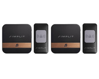 Dzwonek bezprzewodowy 611A 2x Odbiornik 2x Nadajnik